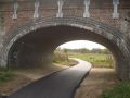 Image April 2014 - the all weather off-road track across Halesworth Millennium Green is close to completion. 